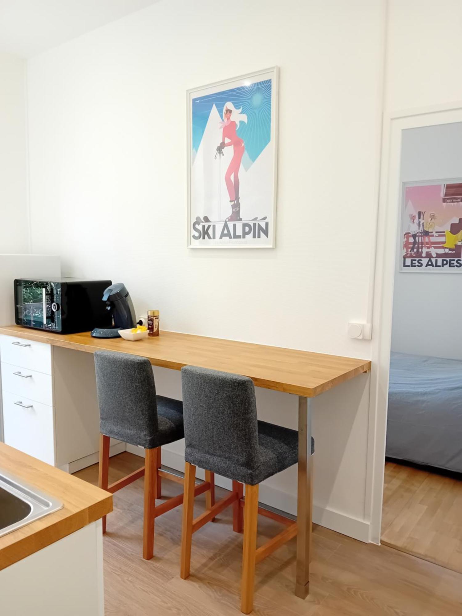 101 - Appart Renove Avec 1 Chambre Spacieuse - Tram Et Clinique Mutualiste A 1 Min Гренобль Екстер'єр фото