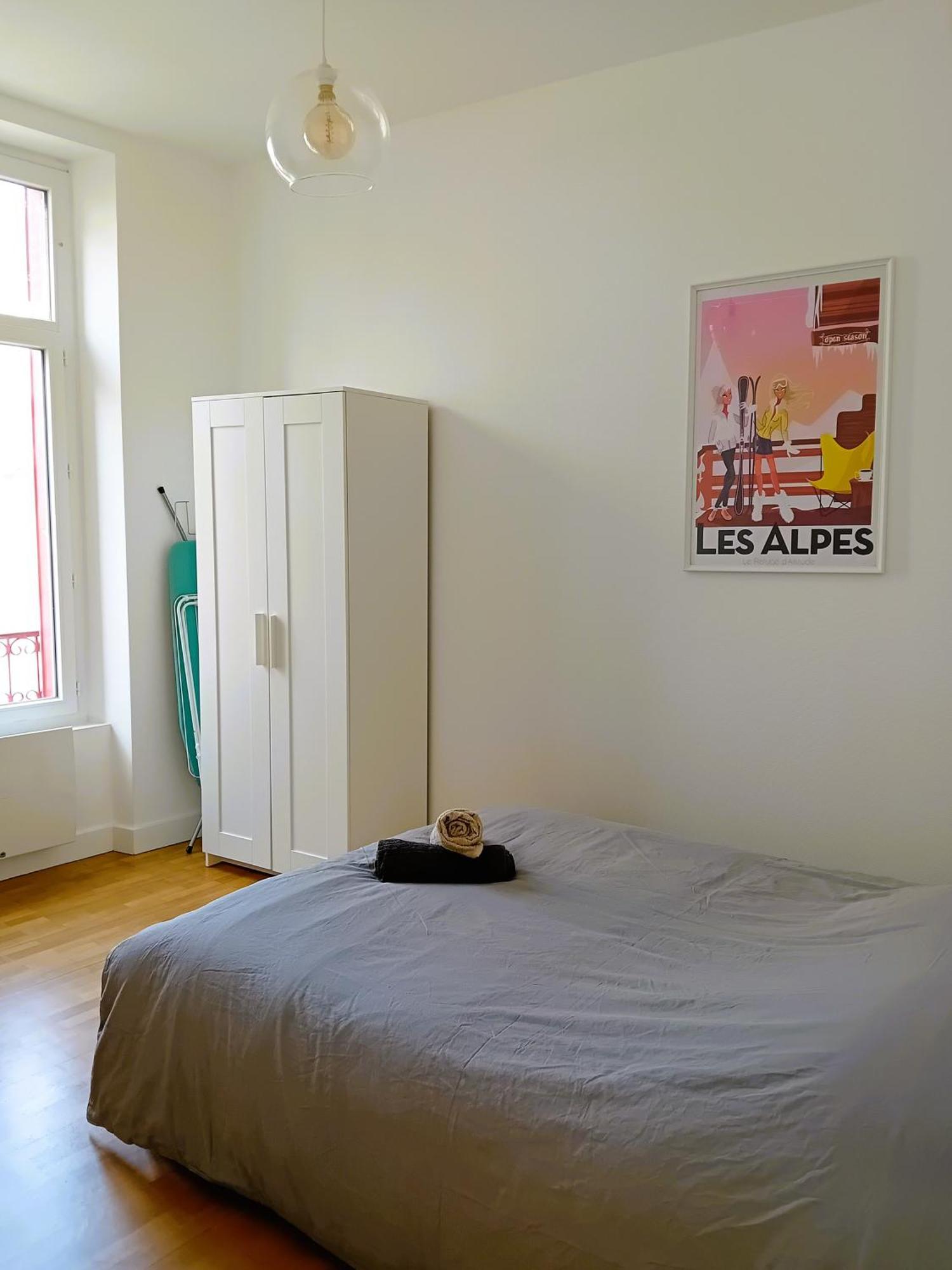 101 - Appart Renove Avec 1 Chambre Spacieuse - Tram Et Clinique Mutualiste A 1 Min Гренобль Екстер'єр фото